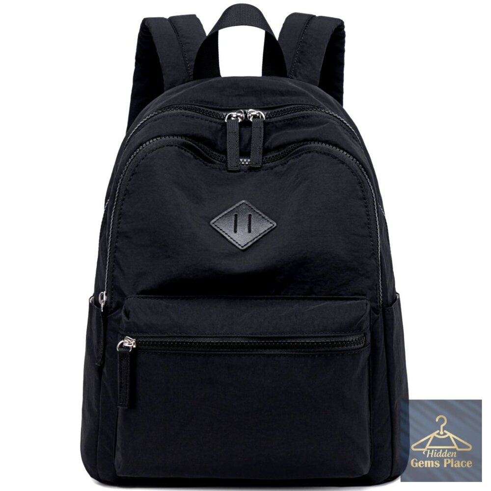 Mini Backpack Daypack Lightweight Polyester 7 Poc… - image 1